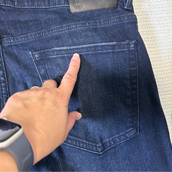 DL1961 Mens 34x32 Nick Slim Jeans Indigo Everyday office Casual *READ - Picture 10 of 13